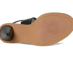 Faunie Studded Cone Heel Sandals