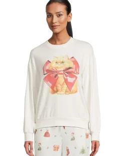 Feline Festive Crewneck Top