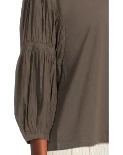 Femme Woven Mixy Long Sleeve