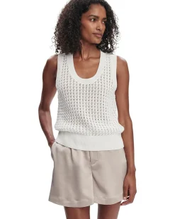 Ferns Open Knit Tank