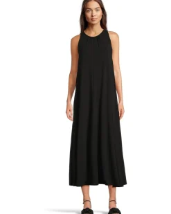 Fine Stretch Jersey Knit Maxi Dress