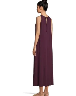 Fine Stretch Jersey Knit Maxi Dress