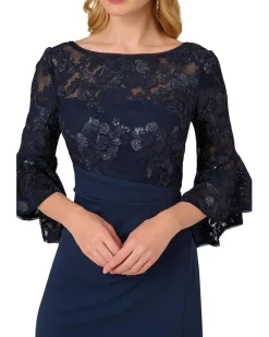 Floral Lace Combo Dress