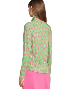 Floral Printed Sun Protection Shirt