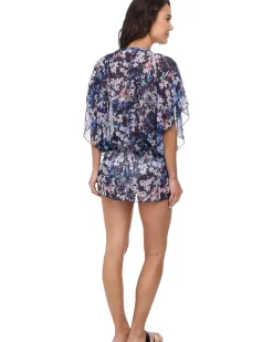 Floriana Beaded Tunic Cover-Up