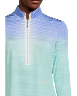 Flux Print 3/4 Sleeve Top