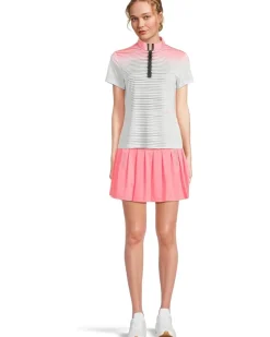 Flux Print Short Sleeve Top