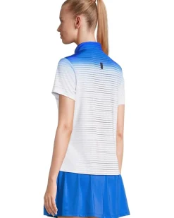 Flux Print Short Sleeve Top