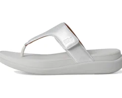 F-Mode Go Adjustable Flatform Toe-Post Sandals