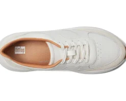 F-Mode Leather/Suede Flatform Sneakers