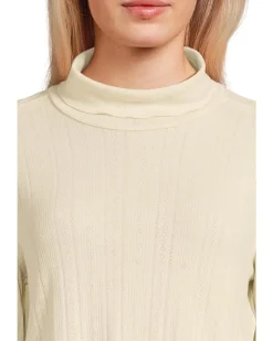 Foothill Pointelle Long Sleeve T-Neck