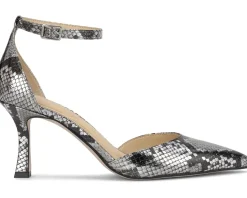 Foxena Pointed Toe Ankle Strap Pump