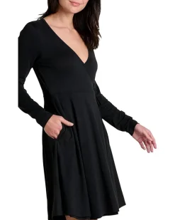 Freesia Wrap Long Sleeve Dress
