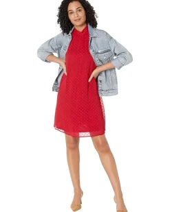 Fresh Clip Dot Sleeveless Dress