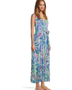 Frond Grove Sleeveless Maxi Dress