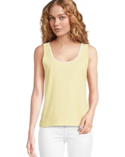 Gabbie Crochet Trimmed Knit