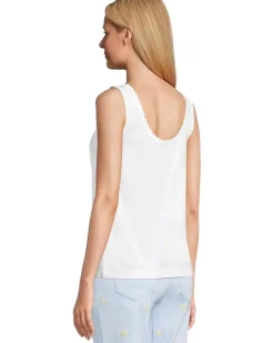 Gabbie Crochet Trimmed Knit