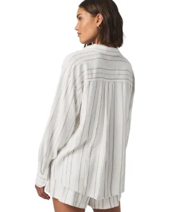 Gabrielle Stripe Button Down