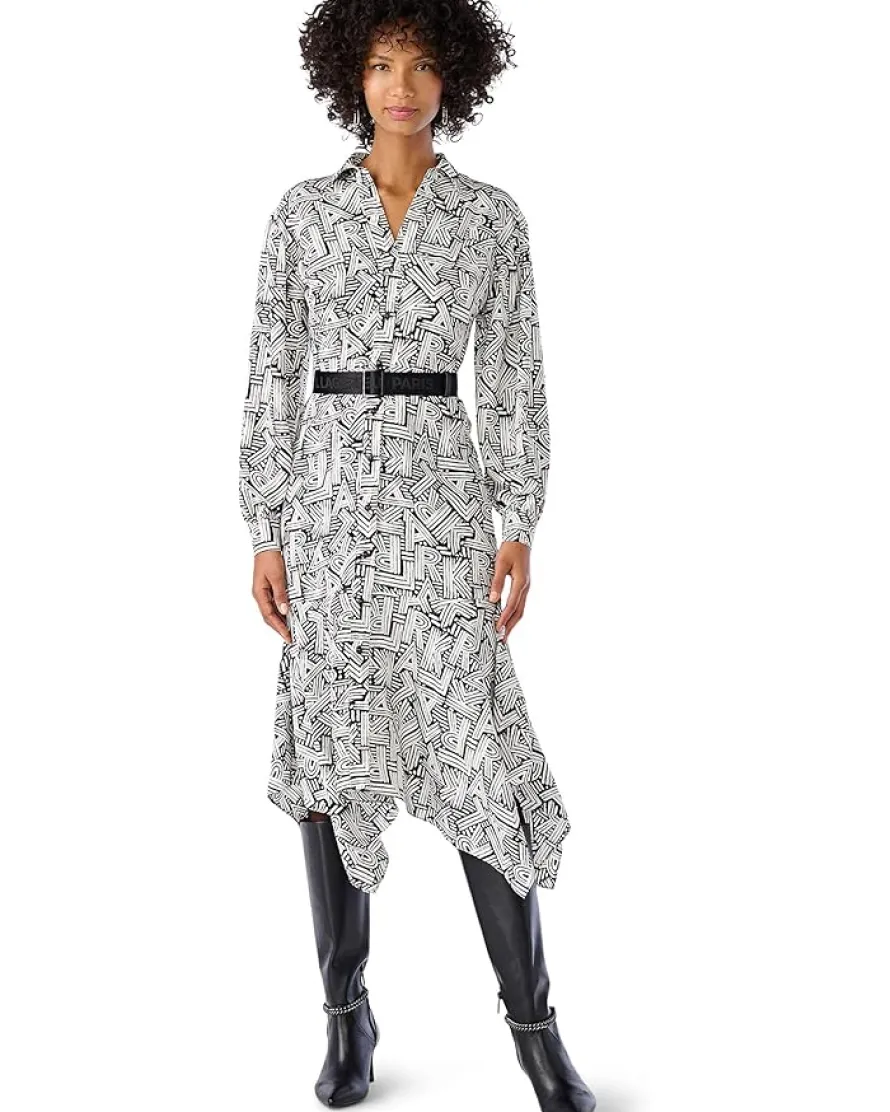 Geo Shirtdress