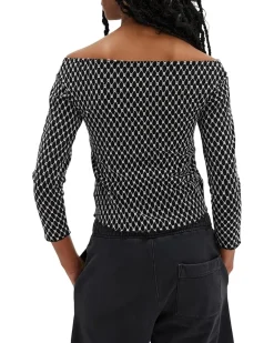 Gia Eyelet Top