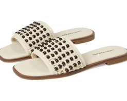 Gidya Beaded Flat Sandals