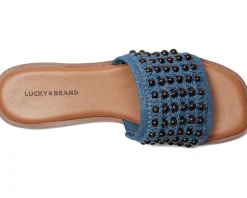 Gidya Beaded Flat Sandals