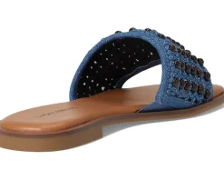 Gidya Beaded Flat Sandals