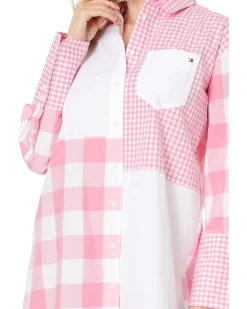 Gingham Patchwork Dress