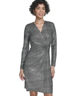 Glitter Knit Bar Dress