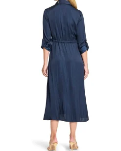 Glossy Crinkle Julie Dress