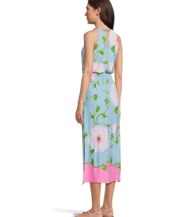 Gracelyn Halter Midi Dress