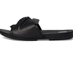 Gracie Soft-Twist Leather Slides