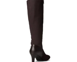 Gracie Wide Calf High Heeled Tall Boots