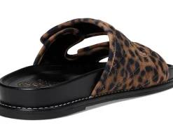 Graysin Quilted Double Band Slide Sandals