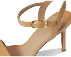 Gwen Crinkle Patent Leather Sandals