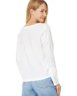 Hailie Rib Mixed Tee