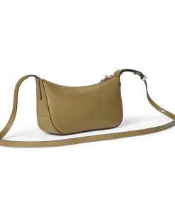 Halo Glazed Leather Crossbody