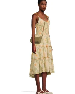 Halo Glazed Leather Crossbody