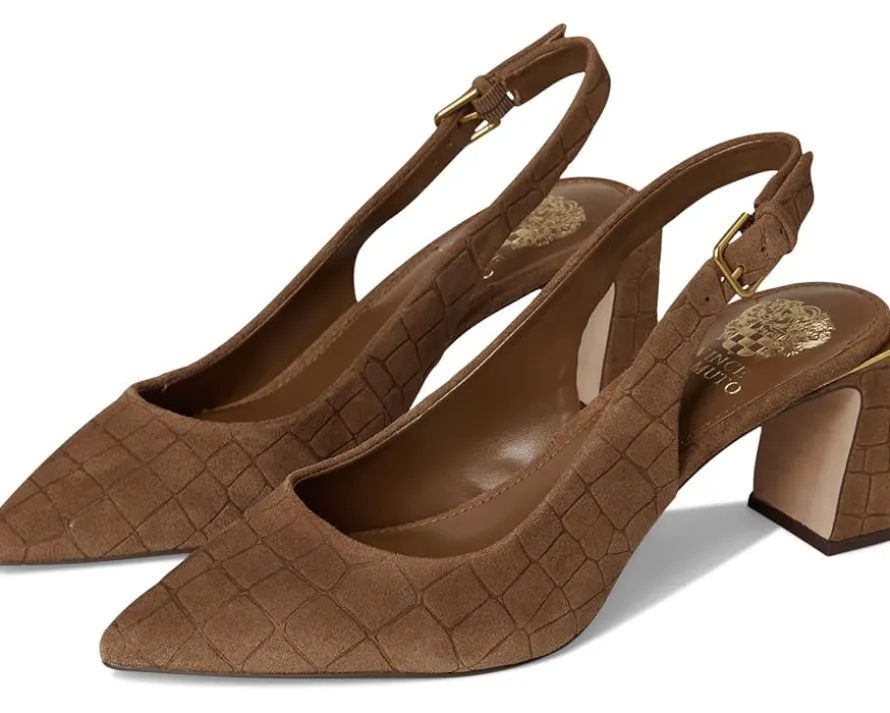 Hamden Buckle Slingback Pump