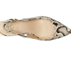 Hamden Buckle Slingback Pumps