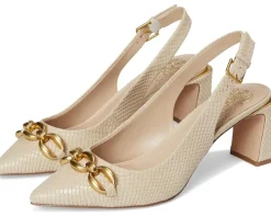 Hamden Chain Link Slingback Pumps
