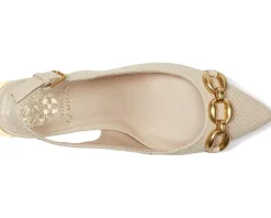 Hamden Chain Link Slingback Pumps