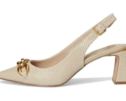 Hamden Chain Link Slingback Pumps