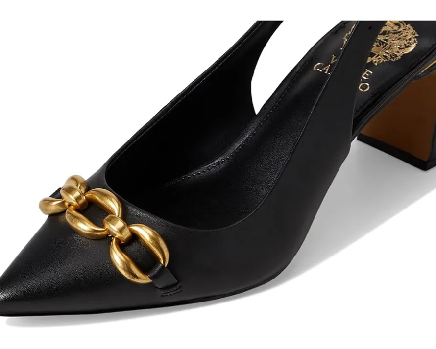 Hamden Chain Link Slingback Pumps