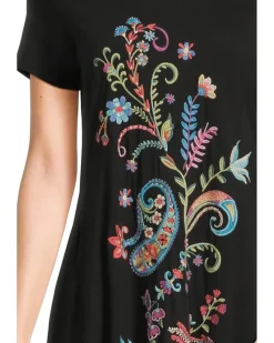 Handkerchief Hem Knit Dress - Karime