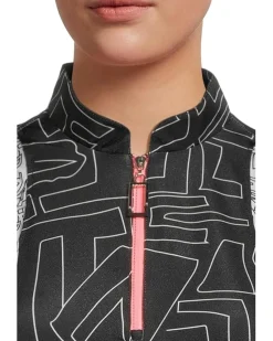 Hieroglyphics Print Sleeveless Top