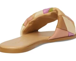 Holly Quilted Patchwork Leather Sandals