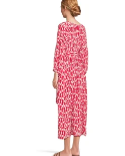 Ikat Stripe Midi Dress