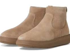 iQ-Comff Suede Zip Ankle Boots