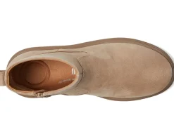 iQ-Comff Suede Zip Ankle Boots